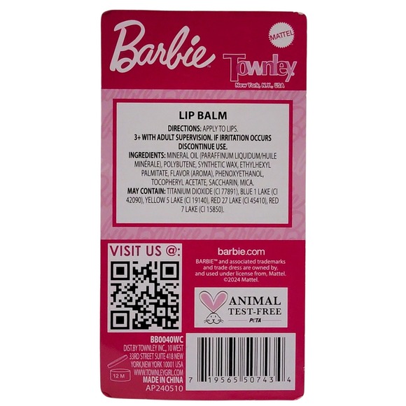 Disney Princess Frozen Barbie Flavored Lip Balm Gloss Lot of 4 2 Pks Girls Kids - Picture 5 of 9